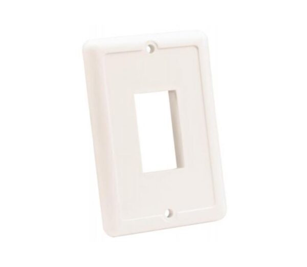 JR Products Switch Faceplate, IP66/206 Series Compatible, White