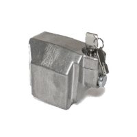Blaylock EZ Push Button Coupler Lock, 2-5/16 Inch Ball Couplers, Silver