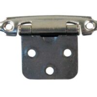 JR Products Door Hinge, Self-Closing, Satin Nickel Plated