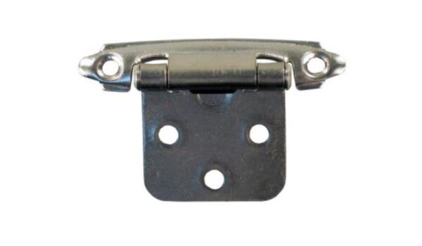 JR Products Door Hinge, Self-Closing, Satin Nickel Plated