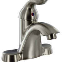 Phoenix Lavatory Faucet, 4 Inch, Brushed Nickel