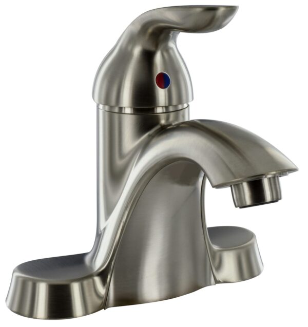 Phoenix Lavatory Faucet, 4 Inch, Brushed Nickel