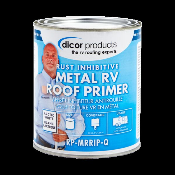 Dicor Metal RV Roof Primer, Rust Inhibitor, 1 Quart