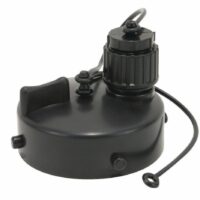 Valterra Straight Gray Water Adapter, 3/4 Inch, Black