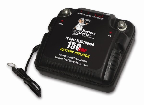 WirthCo Battery Doctor 150 Amp Dual Battery Isolator, 12 Volt