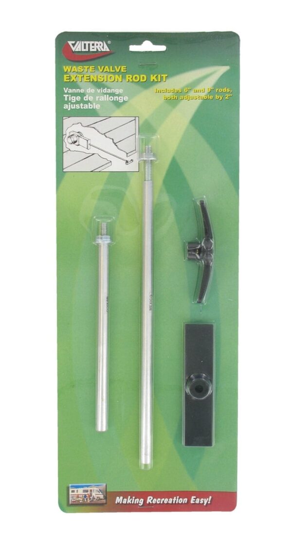 Valterra Waste Valve Handle Extension, Aluminum, Adjustable