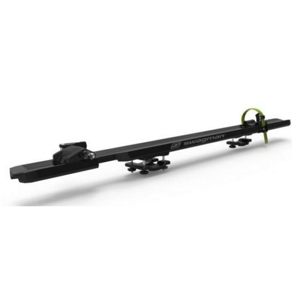 Swagman Roof Rack Bike Mount, Fork Mount, 1 Bike, 45 lb Capacity, Powder Coated, Black