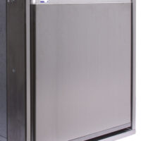 Norcold 2.7 Cubic Feet RV Refrigerator with Freezer, Stainless Steel