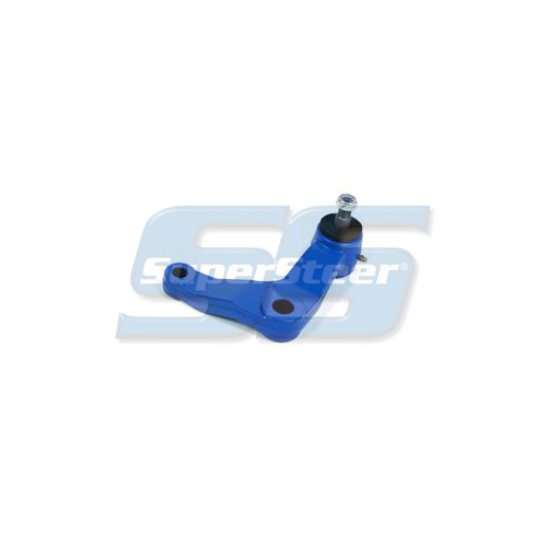 SuperSteer Bell Crank Arm, Adjustable Ball Socket, Blue
