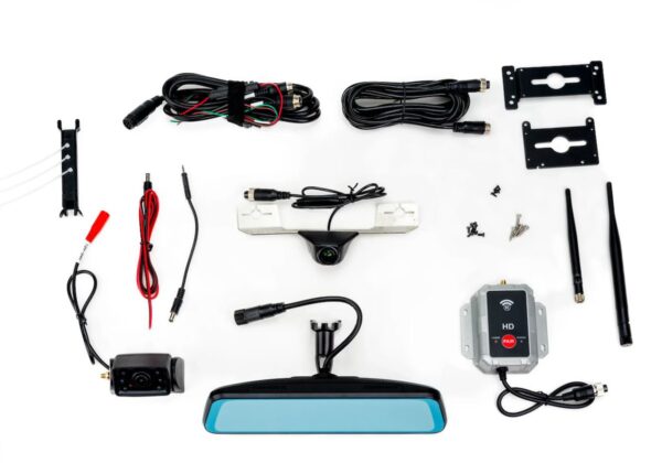 BrandMotion Transparent Trailer Camera, Two-Camera System, 1080p