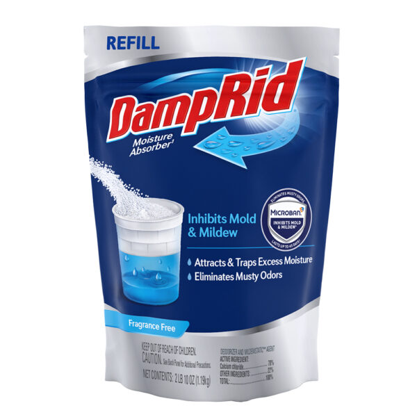 WM Barr DampRid Moisture Absorber Refill Bag, 42 Ounce
