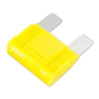 WirthCo Battery Doctor Yellow Blade 20 Amp Fuse, Pack of 10