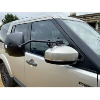 Milenco Aero Platinum Add-On Towing Mirror, Black, Set of 2