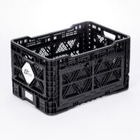 Big Ant Collapsible RV Storage Container, Black, Polypropylene, No Lid
