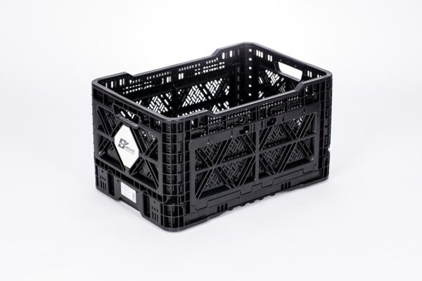 Big Ant Collapsible RV Storage Container, Black, Polypropylene, No Lid