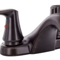 Phoenix Products Lavatory Faucet, 4 Inch, Oil Rubbed Bronze