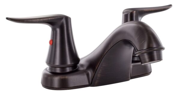 Phoenix Products Lavatory Faucet, 4 Inch, Oil Rubbed Bronze