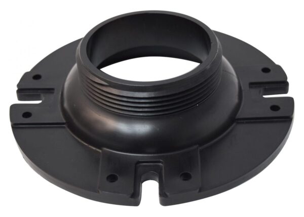 Valterra 3 Inch Male Pipe Thread Toilet Floor Flange, 4 Inch Diameter