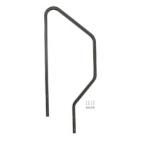 MORryde Entry Step Hand Rail, 45-7/8" Length, Powder-Coated Black