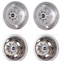 Pacific Dualies 17" Wheel Simulator, 8 Lug, Set of 4