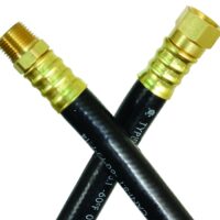 JR Products Propane Hose, 24 Inches, 3/8 Inch, Mixed Ends Adapter