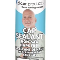 Dicor Self-Leveling Roof Sealant, 10 oz, Tan