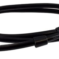 Phoenix Shower Head Hose, 60-Inch, Black Vinyl