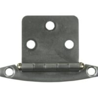 JR Products Free Swing Door Hinge, Satin Nickel Plated