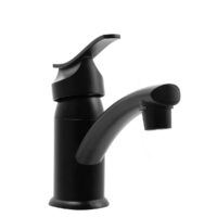 Dura Faucet RV Lavatory Faucet, Single-Handle, Low Arc, Matte Black