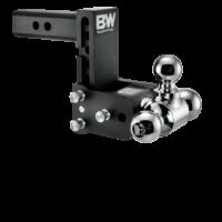 B&W Trailer Hitches Ball Mount, 2" Receiver, 10,000 lb, Triple, 5" Drop