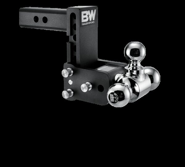 B&W Trailer Hitches Ball Mount, 2" Receiver, 10,000 lb, Triple, 5" Drop
