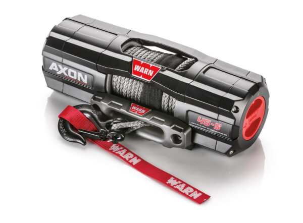 WARN AXON 4500 lb Powersports Winch, 50 ft Synthetic Rope, Wireless