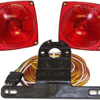 Peterson Trailer Light Kit, Under 80 Inch, Incandescent