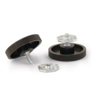 Carefree Awning Arm Control Knobs, Black, Pack of 2