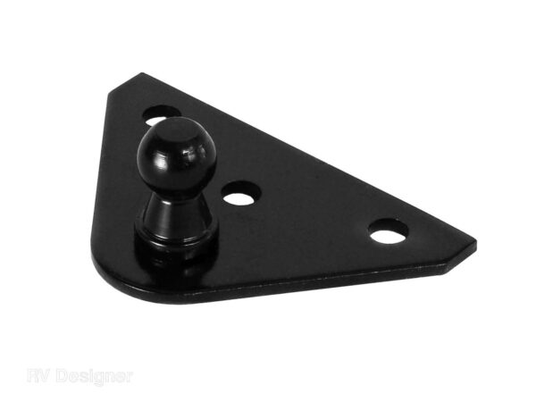 RV Designer Lift Support Bracket, Flat, 10mm Stud, Pair