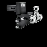 B&W Triple Ball Mount, 2-Inch Receiver, Three Sizes, Black
