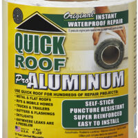 CoFair Quick Roof Repair Tape, Silver, 25 Feet x 6 Inch