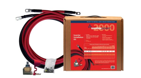 Samlex Power Inverter Installation Kit, 12 Volt 1000-1700 Watt