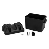 Camco Group 24 Battery Box, Polypropylene, Black