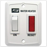 Suburban Water Heater Power Switch, 12V, White