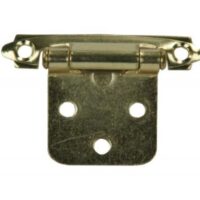 JR Products Self Closing Door Hinge, Brass