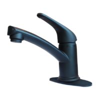 Empire Faucets Lavatory Faucet, 4 Inch Spread, Low Arc, Matte Black
