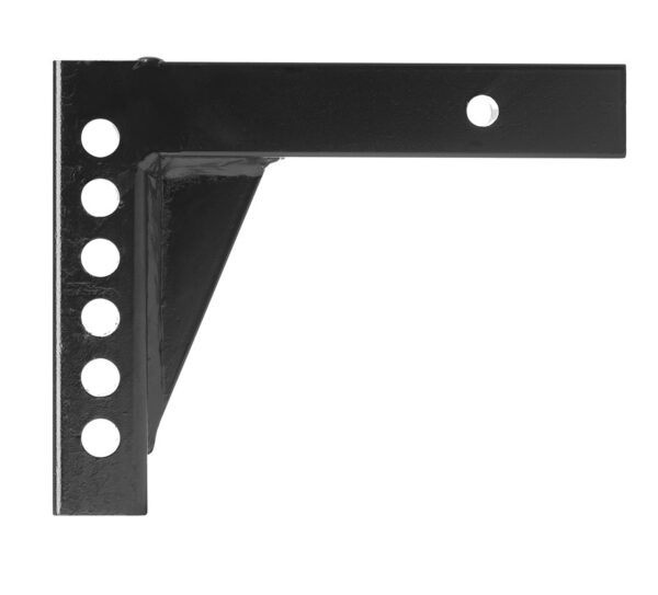 Fastway Weight Distribution Hitch Shank, 12", 8" Rise, Black