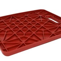 Valterra Set of 2 Jack Stand Pads, 14" x 14", 10,000 lb, Red Polymer