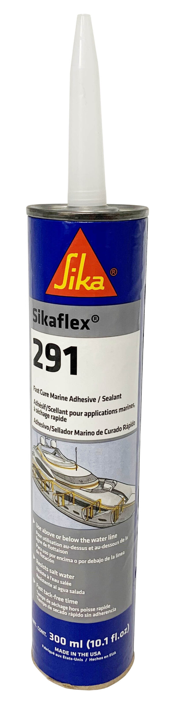 AP Sikaflex 291 Polyurethane Sealant, Black, 10.1 oz