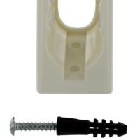 Phoenix Products 3-Position Shower Head Wall Mount, White