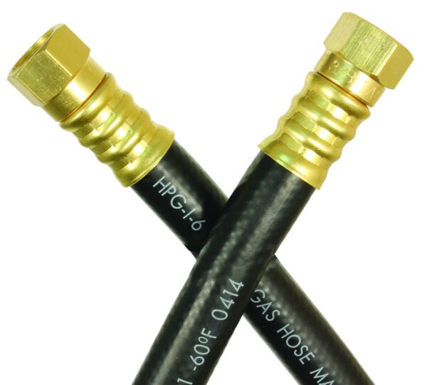 JR Products 3/8-Inch Propane Hose, 48 Inches, Female Flare Swivel