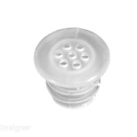 RV Designer Refrigerator Drain Hose Plug, White, Set of 2