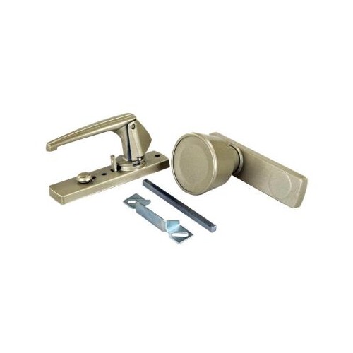 JR Products Universal Door Latch Assembly with Mounting Hardware