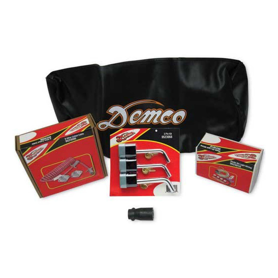 Demco Tow Bar Accessory Kit, 6-Way Lighting, Wiring, Storage Bag